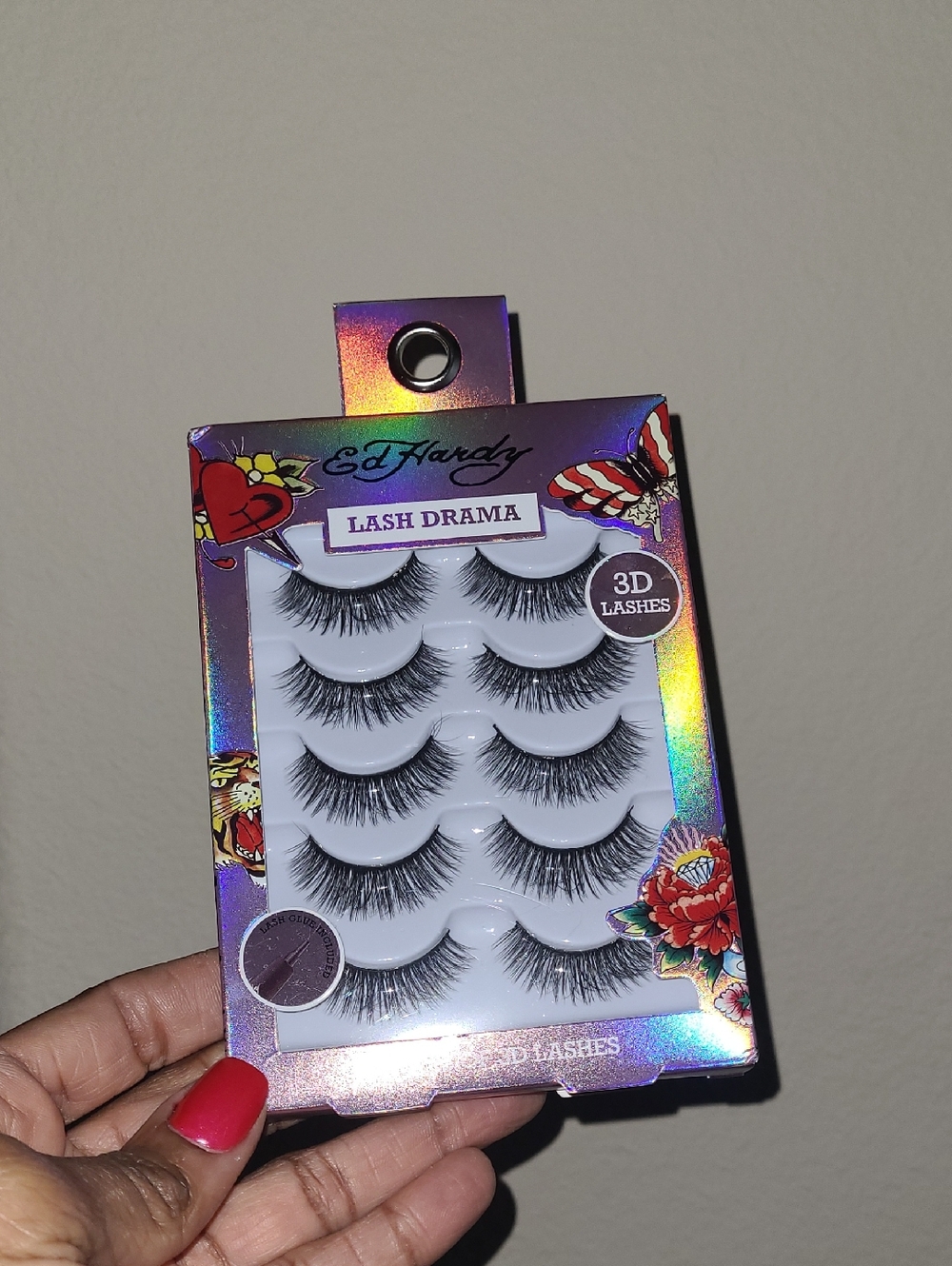 Ed Hardy Multi-Pair Lash Drama False Eyelashes - Black